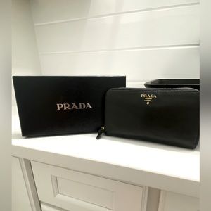 Prada Zippy Wallet